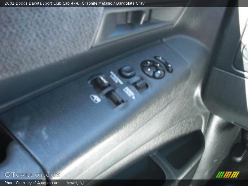 Graphite Metallic / Dark Slate Gray 2002 Dodge Dakota Sport Club Cab 4x4