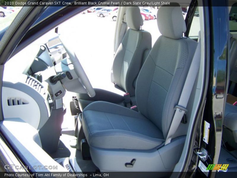 Brilliant Black Crystal Pearl / Dark Slate Gray/Light Shale 2010 Dodge Grand Caravan SXT Crew