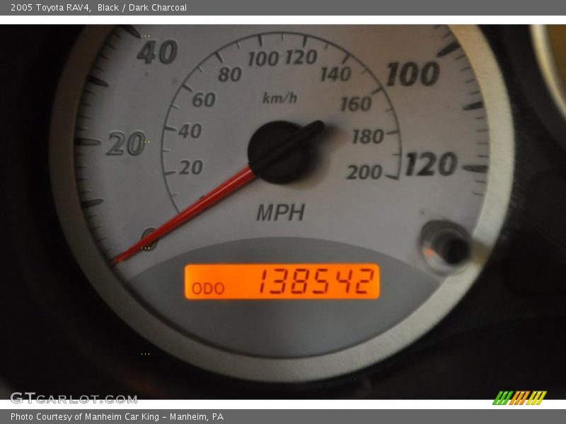 Black / Dark Charcoal 2005 Toyota RAV4