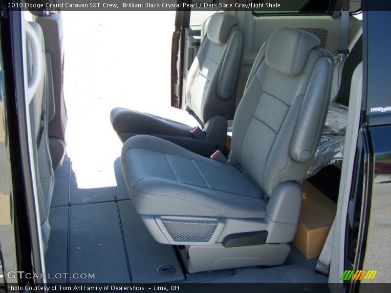 Brilliant Black Crystal Pearl / Dark Slate Gray/Light Shale 2010 Dodge Grand Caravan SXT Crew
