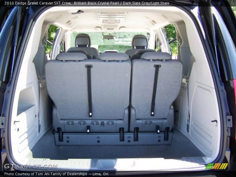 Brilliant Black Crystal Pearl / Dark Slate Gray/Light Shale 2010 Dodge Grand Caravan SXT Crew