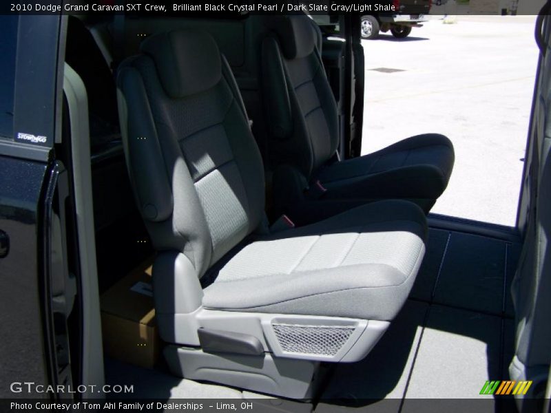 Brilliant Black Crystal Pearl / Dark Slate Gray/Light Shale 2010 Dodge Grand Caravan SXT Crew
