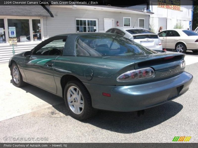 Dark Green Gray Metallic / Black 1994 Chevrolet Camaro Coupe