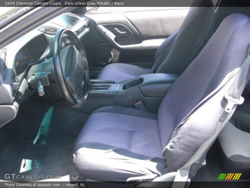Dark Green Gray Metallic / Black 1994 Chevrolet Camaro Coupe