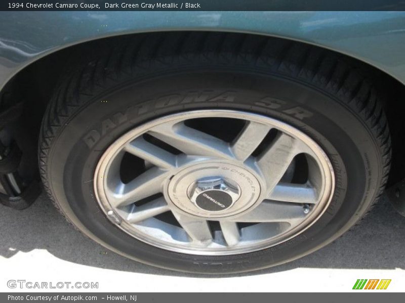 Dark Green Gray Metallic / Black 1994 Chevrolet Camaro Coupe