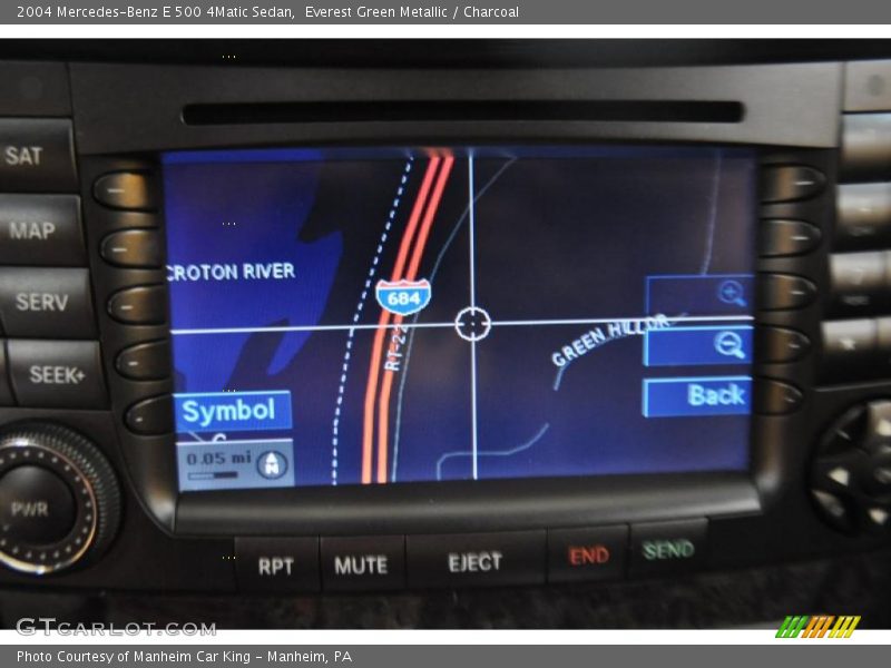 Everest Green Metallic / Charcoal 2004 Mercedes-Benz E 500 4Matic Sedan