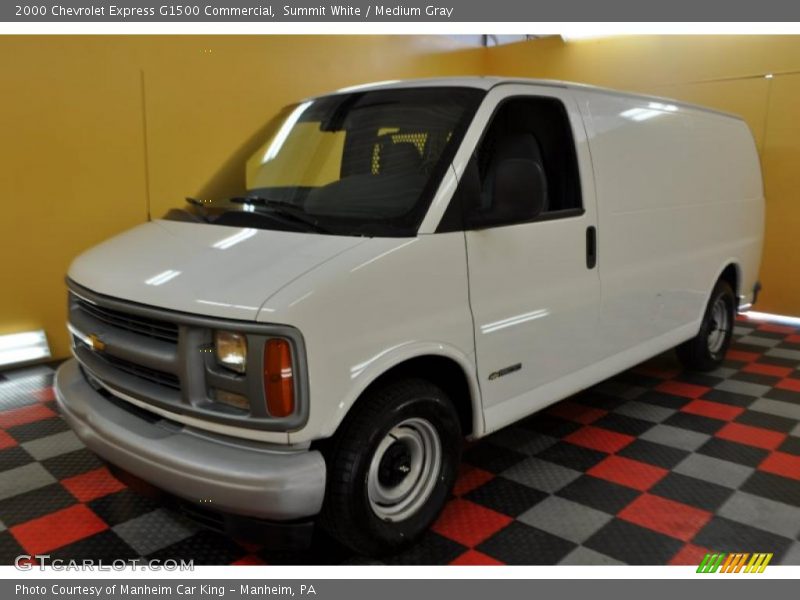 Summit White / Medium Gray 2000 Chevrolet Express G1500 Commercial