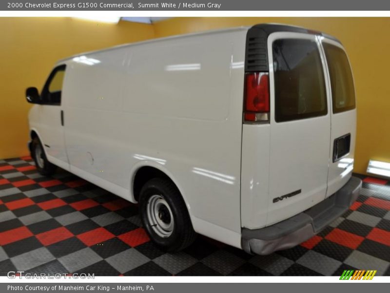 Summit White / Medium Gray 2000 Chevrolet Express G1500 Commercial