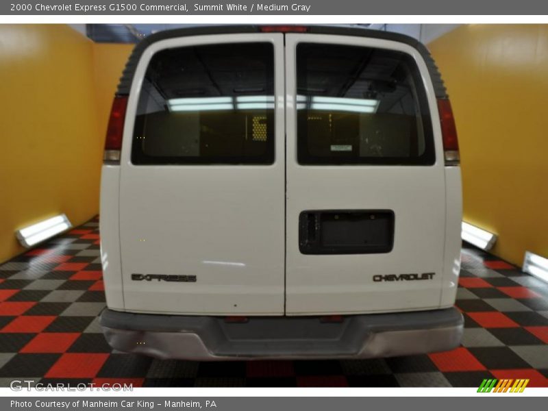 Summit White / Medium Gray 2000 Chevrolet Express G1500 Commercial