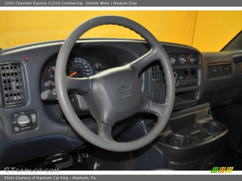 Summit White / Medium Gray 2000 Chevrolet Express G1500 Commercial