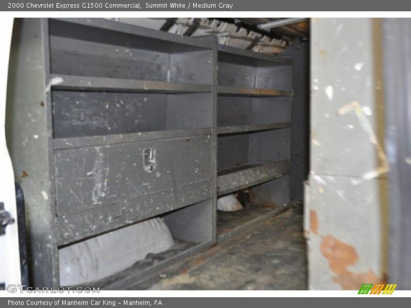 Summit White / Medium Gray 2000 Chevrolet Express G1500 Commercial