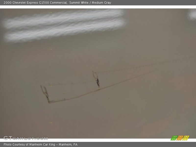 Summit White / Medium Gray 2000 Chevrolet Express G1500 Commercial