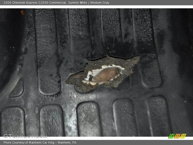 Summit White / Medium Gray 2000 Chevrolet Express G1500 Commercial