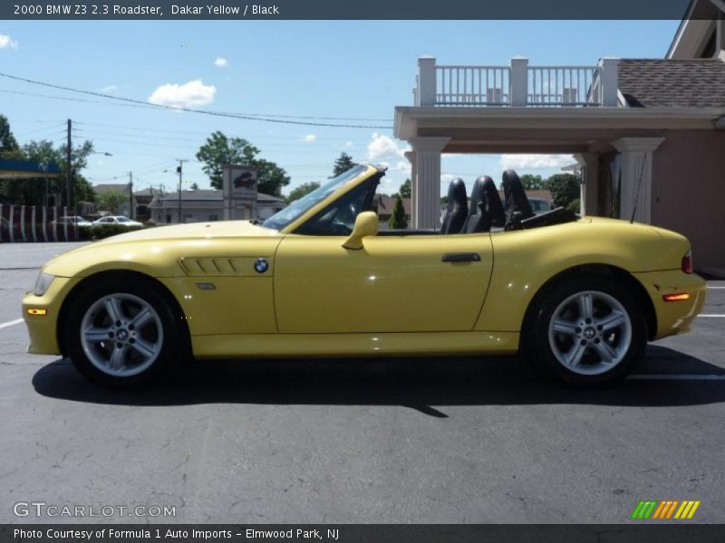 Dakar Yellow / Black 2000 BMW Z3 2.3 Roadster