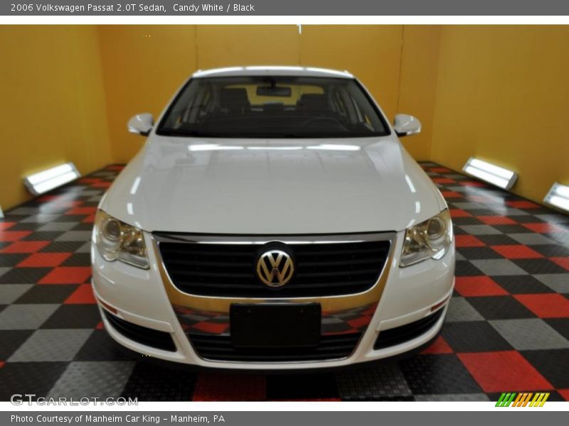 Candy White / Black 2006 Volkswagen Passat 2.0T Sedan