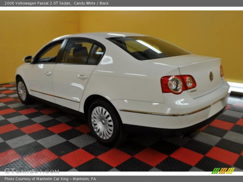 Candy White / Black 2006 Volkswagen Passat 2.0T Sedan