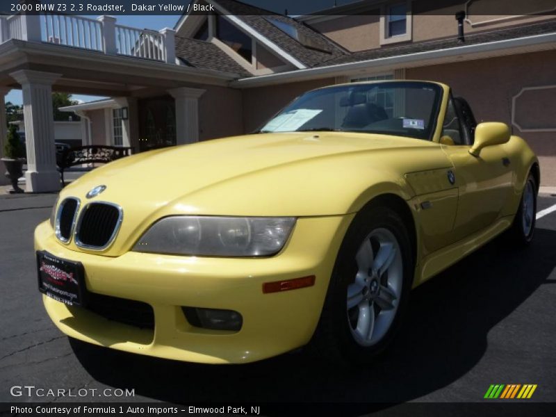 Dakar Yellow / Black 2000 BMW Z3 2.3 Roadster