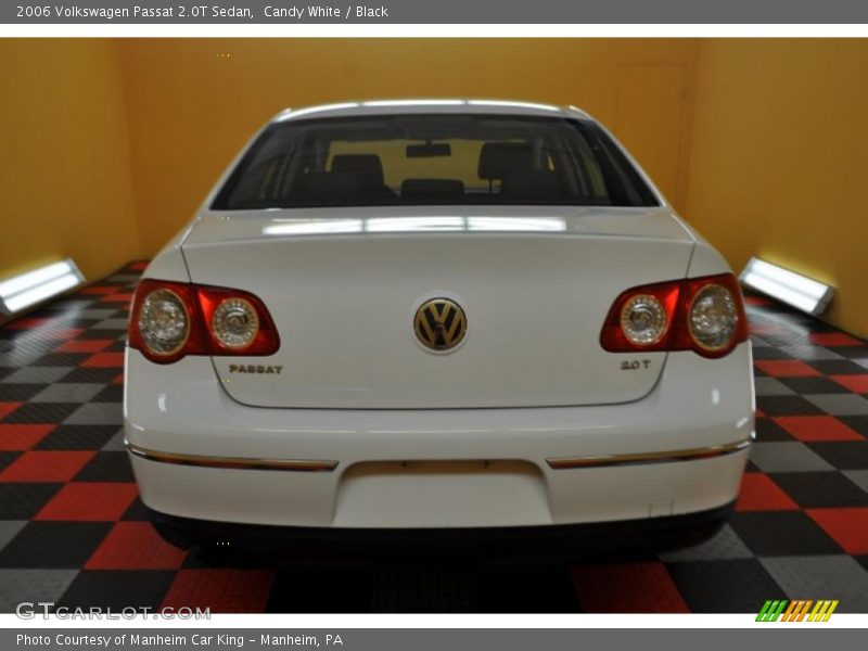 Candy White / Black 2006 Volkswagen Passat 2.0T Sedan