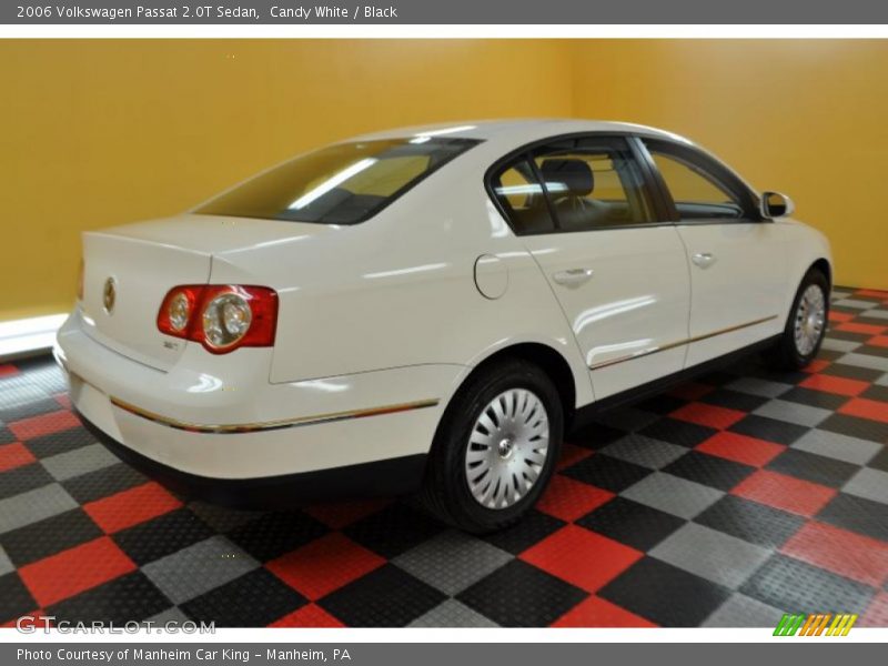 Candy White / Black 2006 Volkswagen Passat 2.0T Sedan