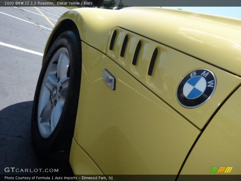 Dakar Yellow / Black 2000 BMW Z3 2.3 Roadster