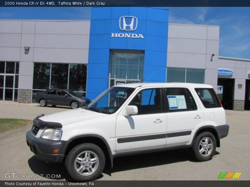 Taffeta White / Dark Gray 2000 Honda CR-V EX 4WD