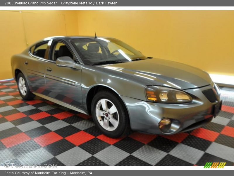 Graystone Metallic / Dark Pewter 2005 Pontiac Grand Prix Sedan