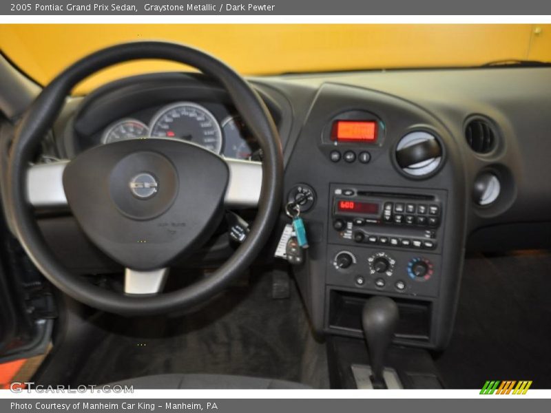 Graystone Metallic / Dark Pewter 2005 Pontiac Grand Prix Sedan