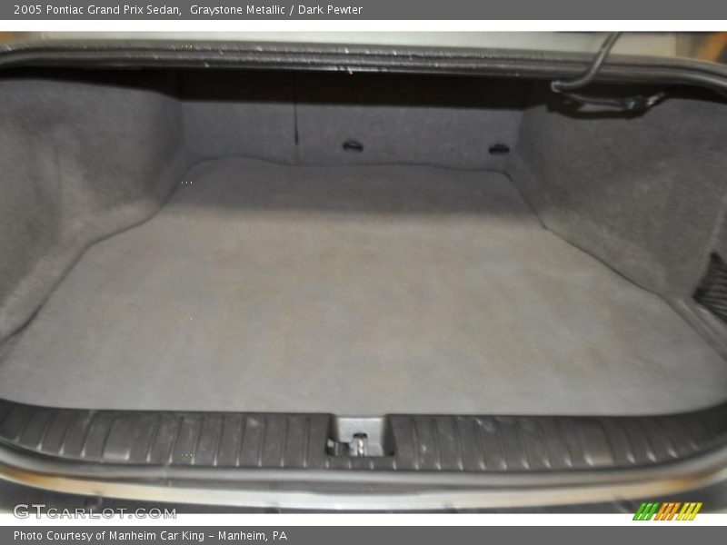Graystone Metallic / Dark Pewter 2005 Pontiac Grand Prix Sedan