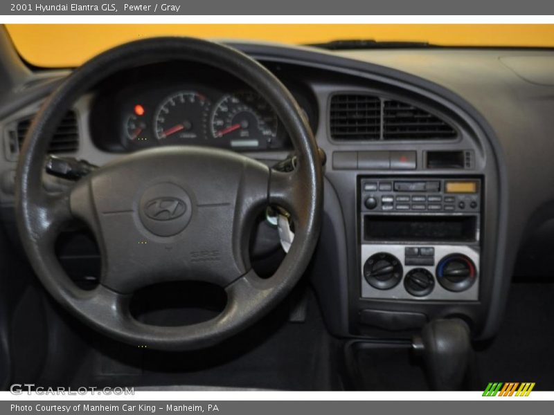 Pewter / Gray 2001 Hyundai Elantra GLS