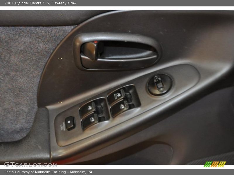 Pewter / Gray 2001 Hyundai Elantra GLS