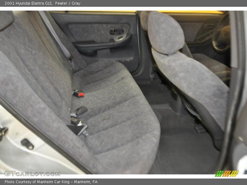 Pewter / Gray 2001 Hyundai Elantra GLS