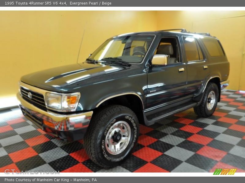 Evergreen Pearl / Beige 1995 Toyota 4Runner SR5 V6 4x4