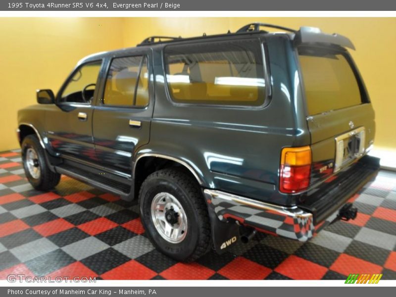 Evergreen Pearl / Beige 1995 Toyota 4Runner SR5 V6 4x4