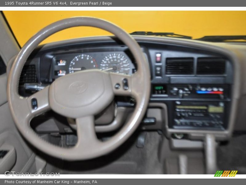Evergreen Pearl / Beige 1995 Toyota 4Runner SR5 V6 4x4
