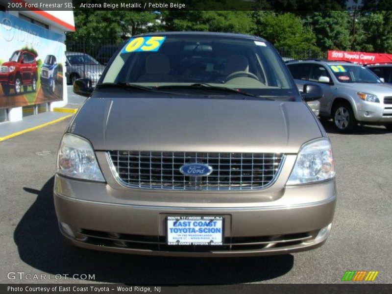 Arizona Beige Metallic / Pebble Beige 2005 Ford Freestar SEL
