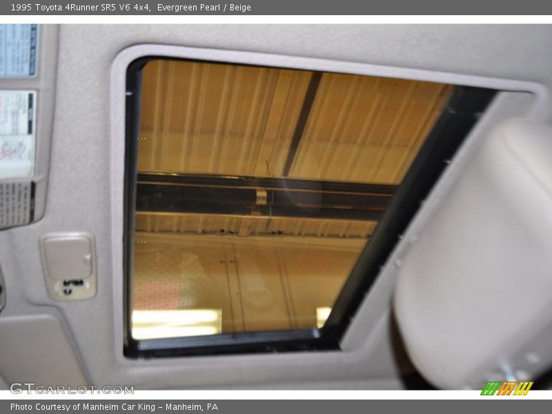 Evergreen Pearl / Beige 1995 Toyota 4Runner SR5 V6 4x4