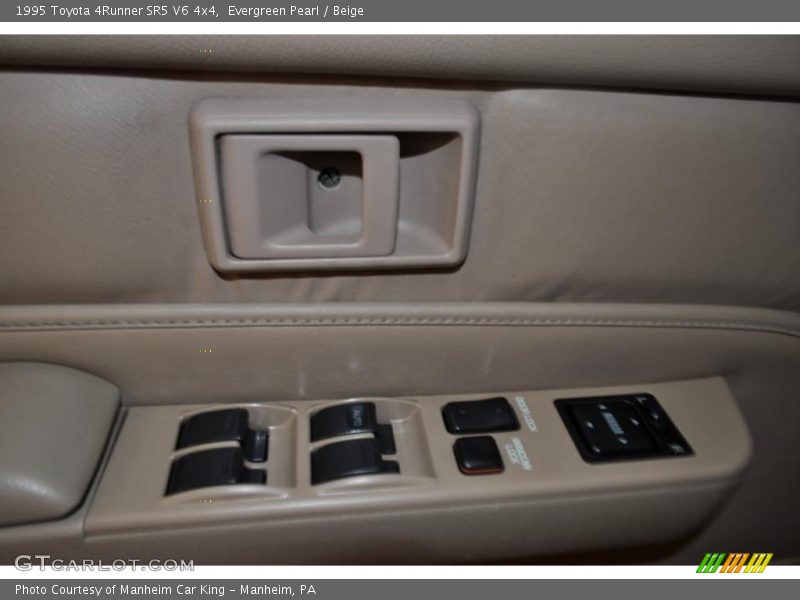 Evergreen Pearl / Beige 1995 Toyota 4Runner SR5 V6 4x4