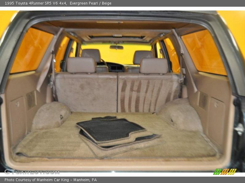 Evergreen Pearl / Beige 1995 Toyota 4Runner SR5 V6 4x4
