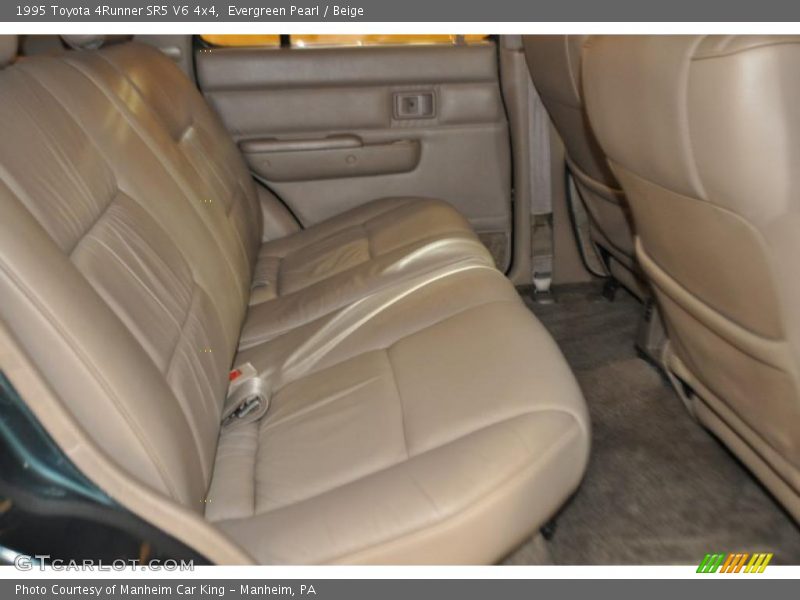 Evergreen Pearl / Beige 1995 Toyota 4Runner SR5 V6 4x4