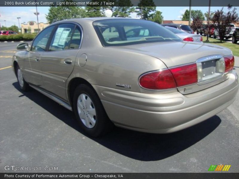 Light Bronzemist Metallic / Taupe 2001 Buick LeSabre Custom