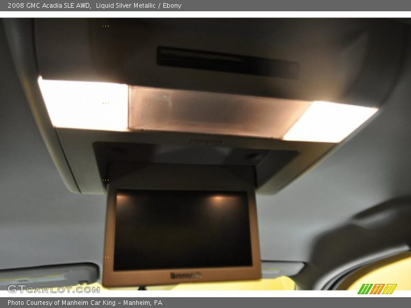 Liquid Silver Metallic / Ebony 2008 GMC Acadia SLE AWD