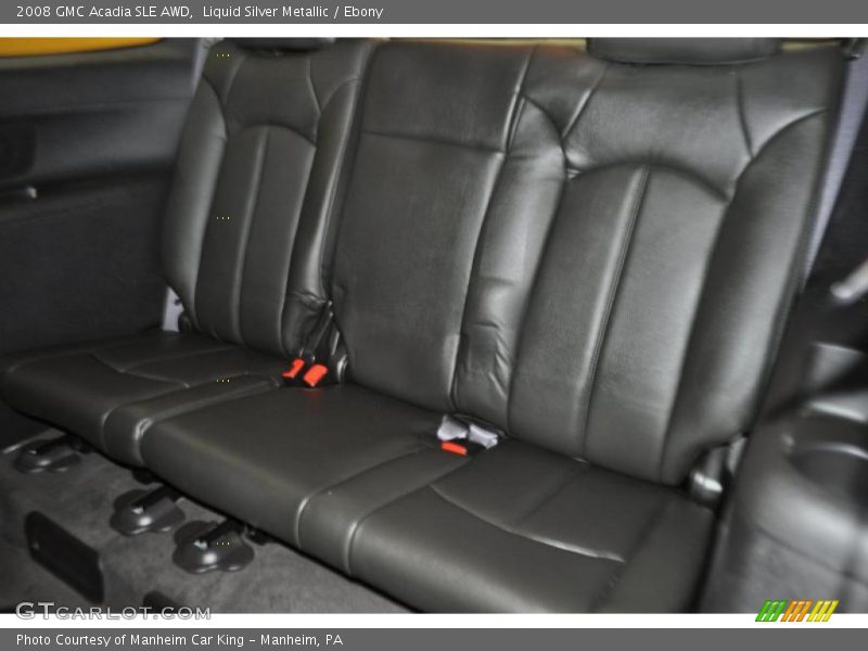 Liquid Silver Metallic / Ebony 2008 GMC Acadia SLE AWD
