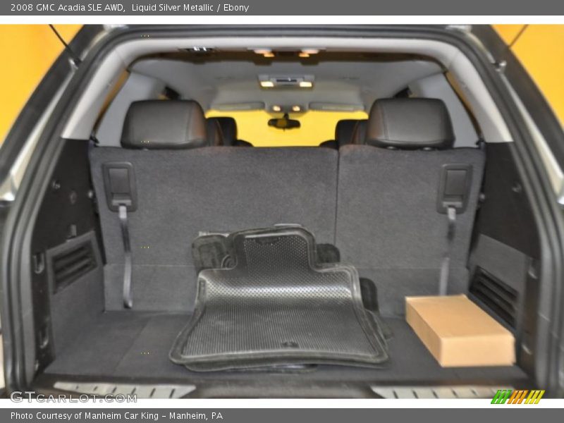 Liquid Silver Metallic / Ebony 2008 GMC Acadia SLE AWD