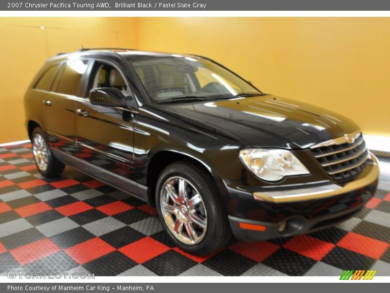 Brilliant Black / Pastel Slate Gray 2007 Chrysler Pacifica Touring AWD