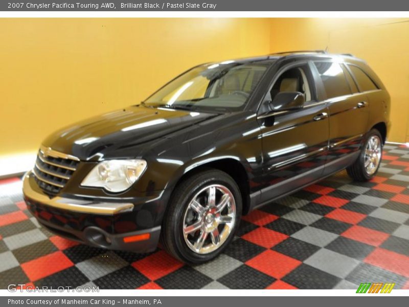 Brilliant Black / Pastel Slate Gray 2007 Chrysler Pacifica Touring AWD