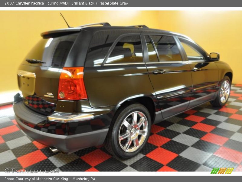 Brilliant Black / Pastel Slate Gray 2007 Chrysler Pacifica Touring AWD