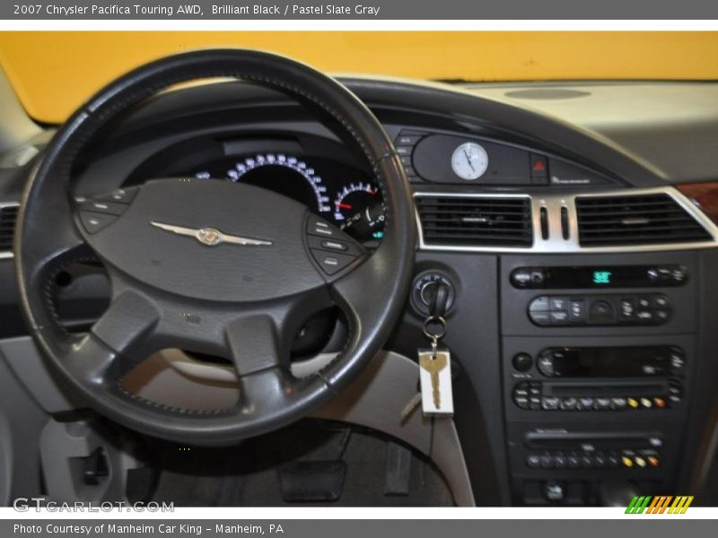 Brilliant Black / Pastel Slate Gray 2007 Chrysler Pacifica Touring AWD