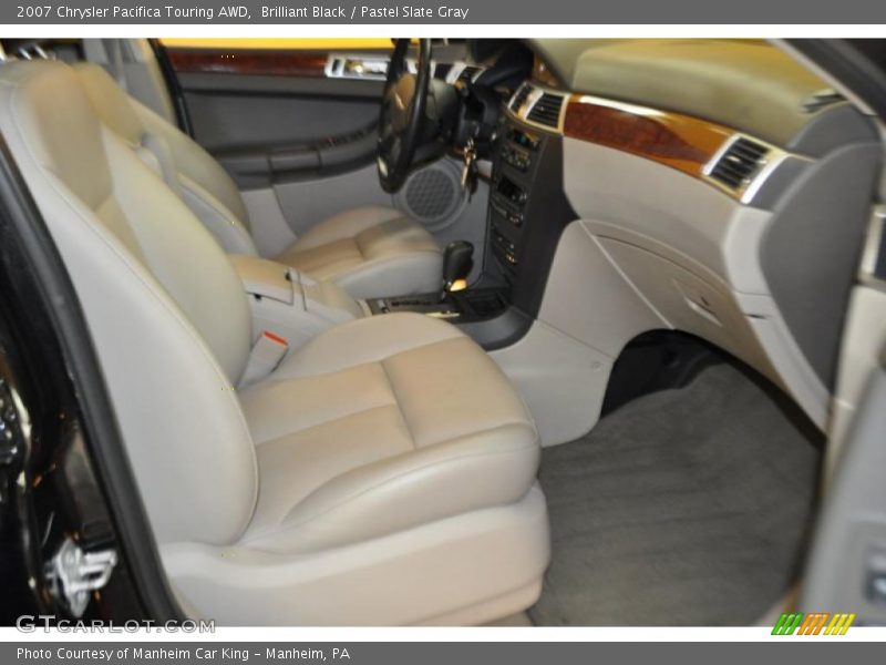 Brilliant Black / Pastel Slate Gray 2007 Chrysler Pacifica Touring AWD