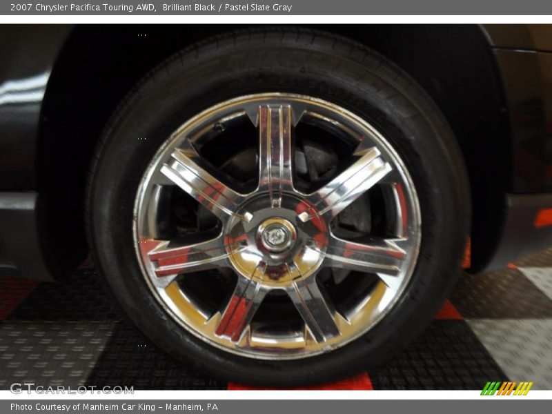 Brilliant Black / Pastel Slate Gray 2007 Chrysler Pacifica Touring AWD
