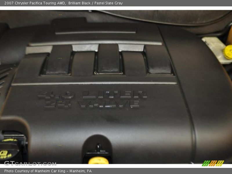 Brilliant Black / Pastel Slate Gray 2007 Chrysler Pacifica Touring AWD